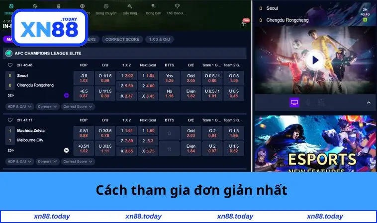 Cách tham gia đơn giản nhất
