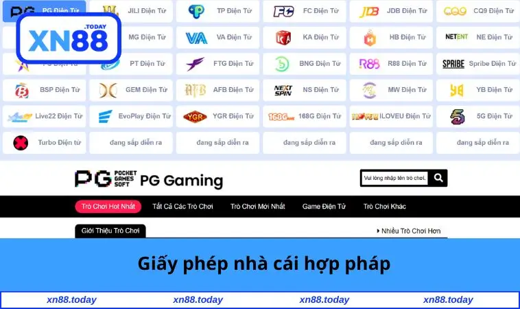 Giấy phép nhà cái hợp pháp