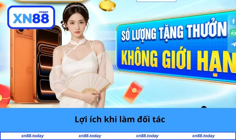 Lợi ích khi làm đối tác