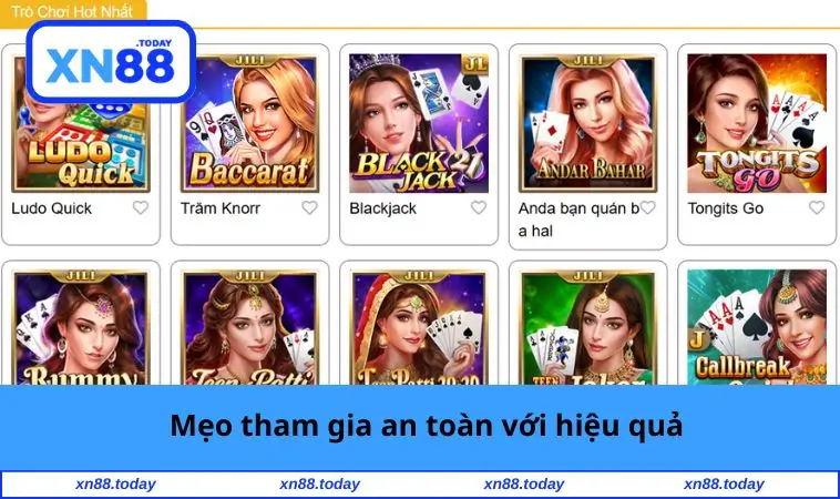 Game Bài 3D XN88 3 Mẹo tham gia an toàn với hiệu quả