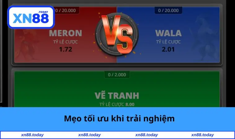 Mẹo tối ưu khi trải nghiệm