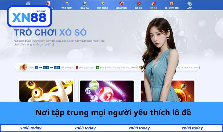Nơi tập trung mọi người yêu thích lô đề
