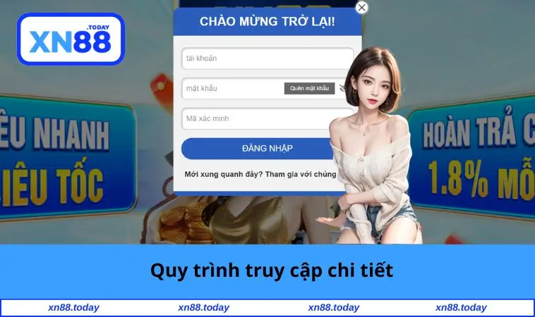 Quy trình truy cập chi tiết
